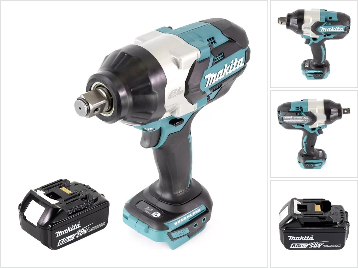 Makita DTW 1001 G1 Slagmoersleutel 18V 1050Nm