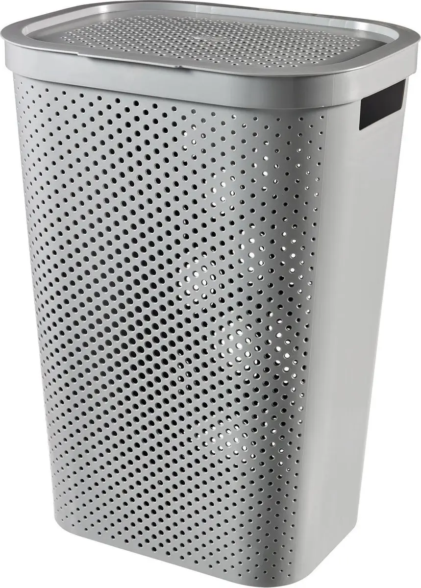 Curver Infinity Recycled Dots Wasmand met deksel