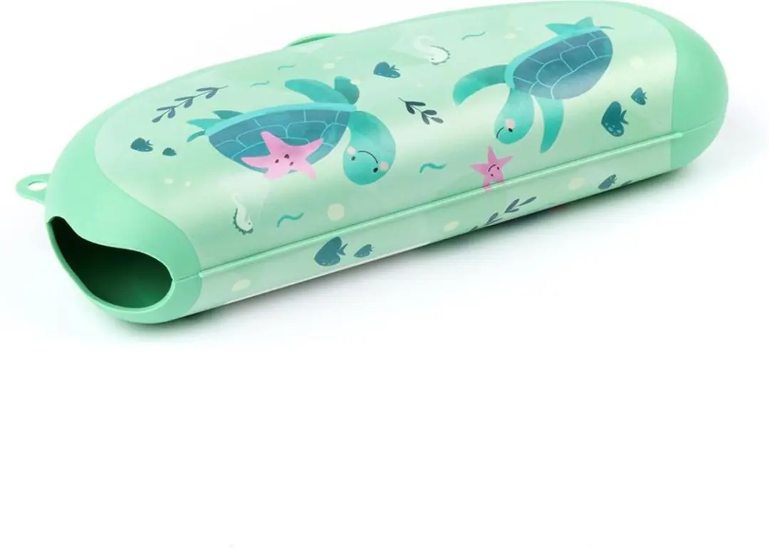 Amuse Bananendoos Sea Life Schildpad - 3-delig Groen