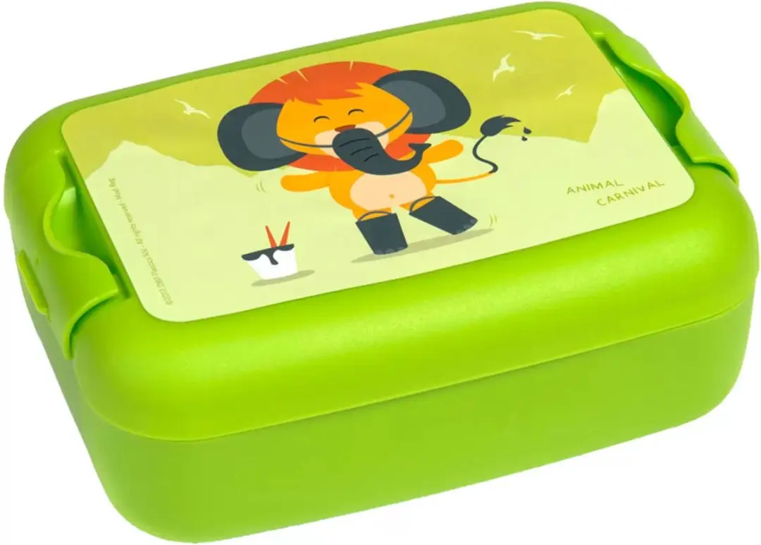 Amuse Broodtrommel Leeuw 1L - Groen