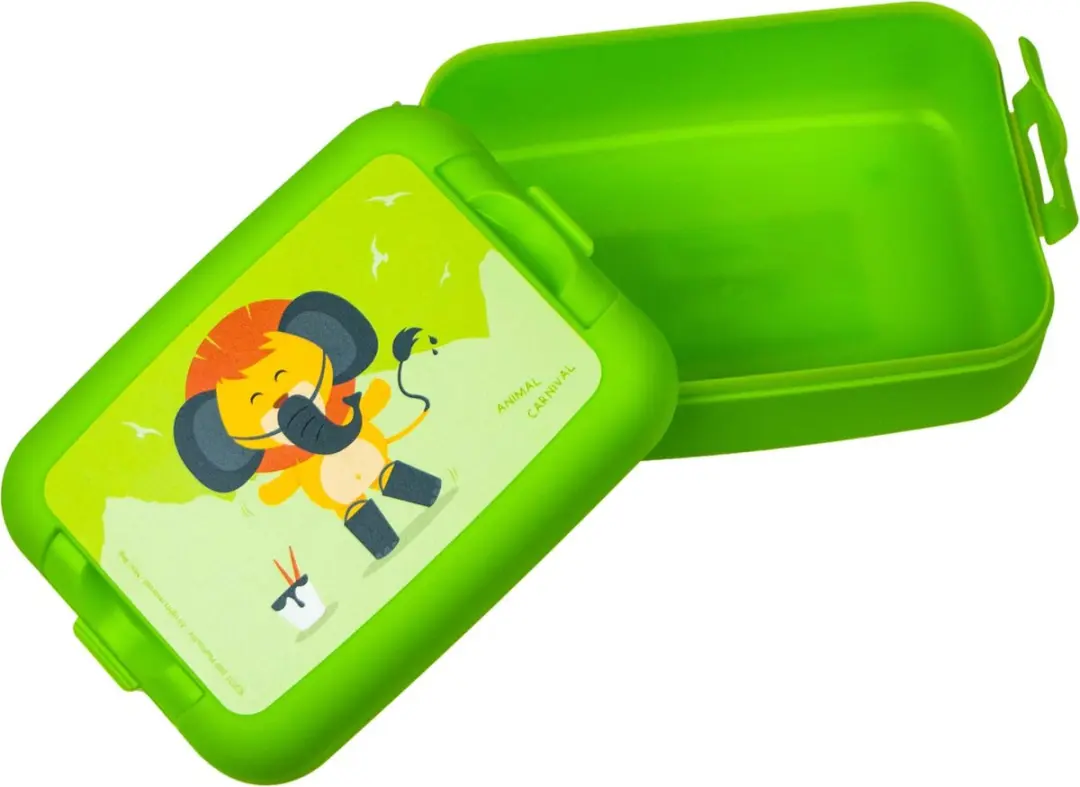 Amuse Broodtrommel Leeuw 1L - Groen
