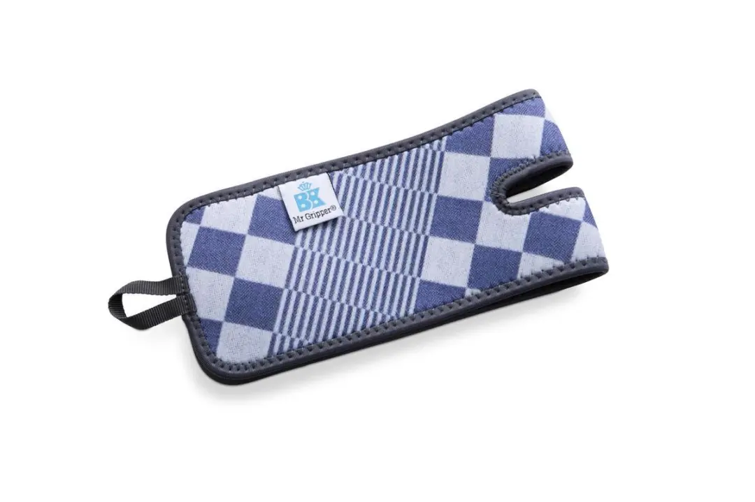BK Mr. Gripper Afgiethulp - Blauw geruit