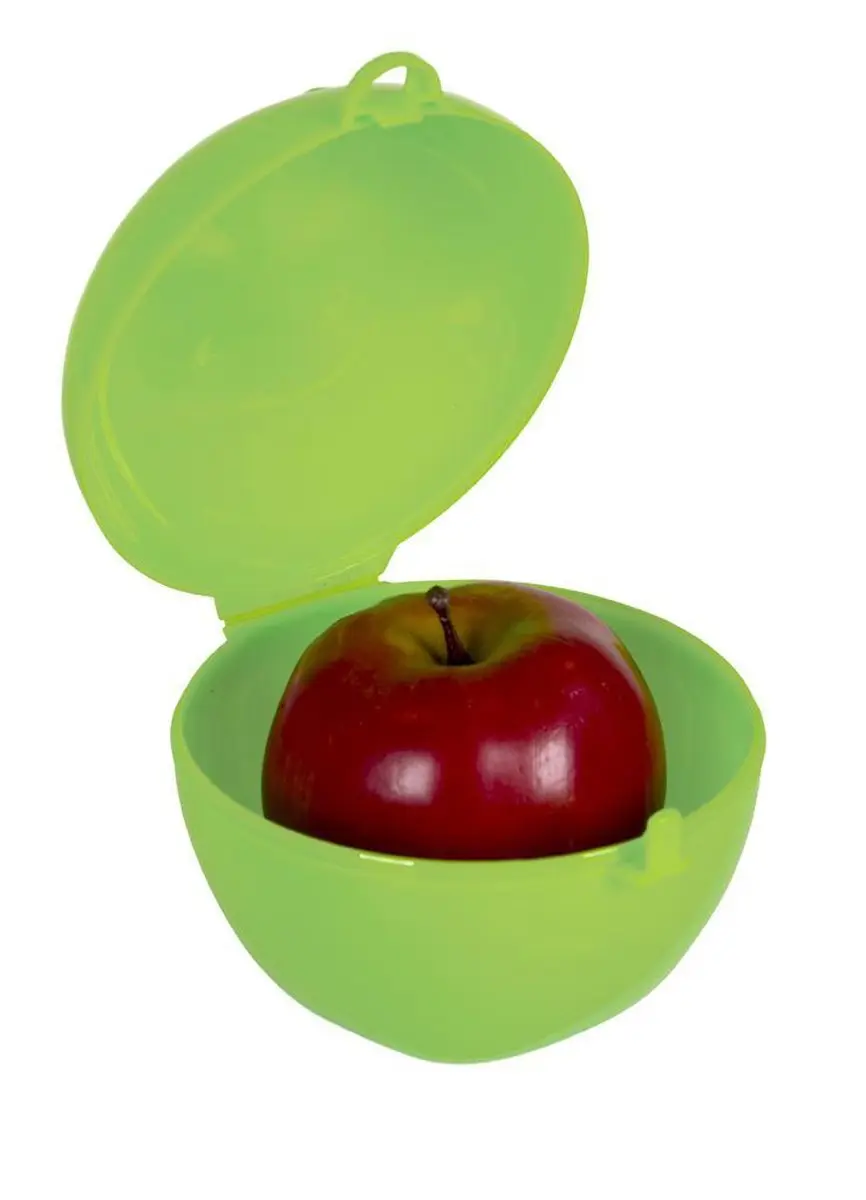 Rotho Appelbox Ø11x8,5cm - Limoengroen