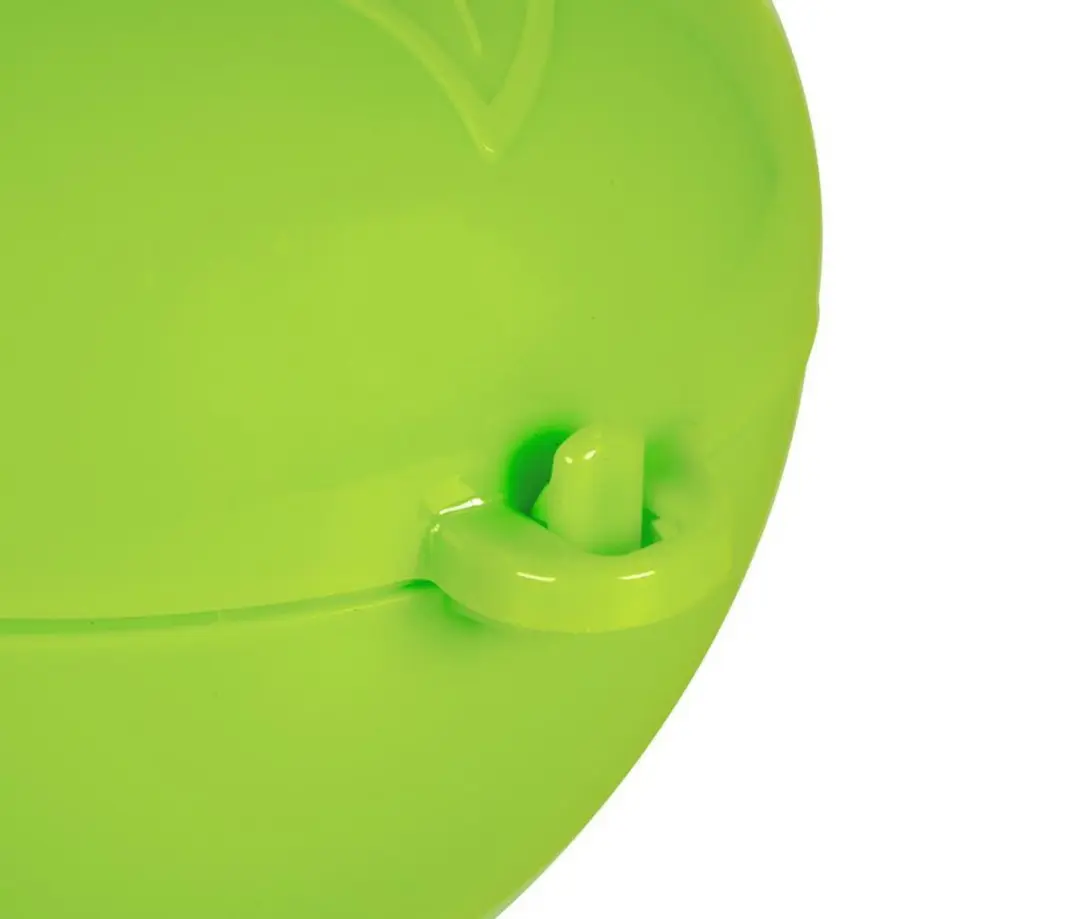 Rotho Appelbox Ø11x8,5cm - Limoengroen