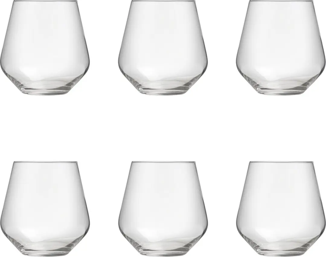 Royal Leerdam Carré Waterglazen 47,5cl - Set van 6