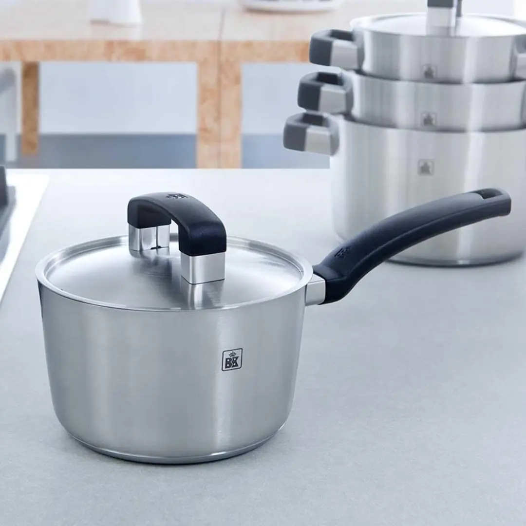 BK Conical Cool Kookpannenset 4-delig B4385.004 - RVS - Silver