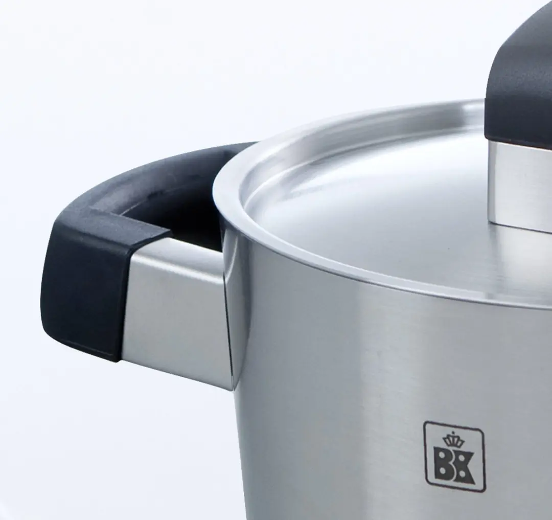 BK Conical Cool Kookpannenset 4-delig B4385.004 - RVS - Silver