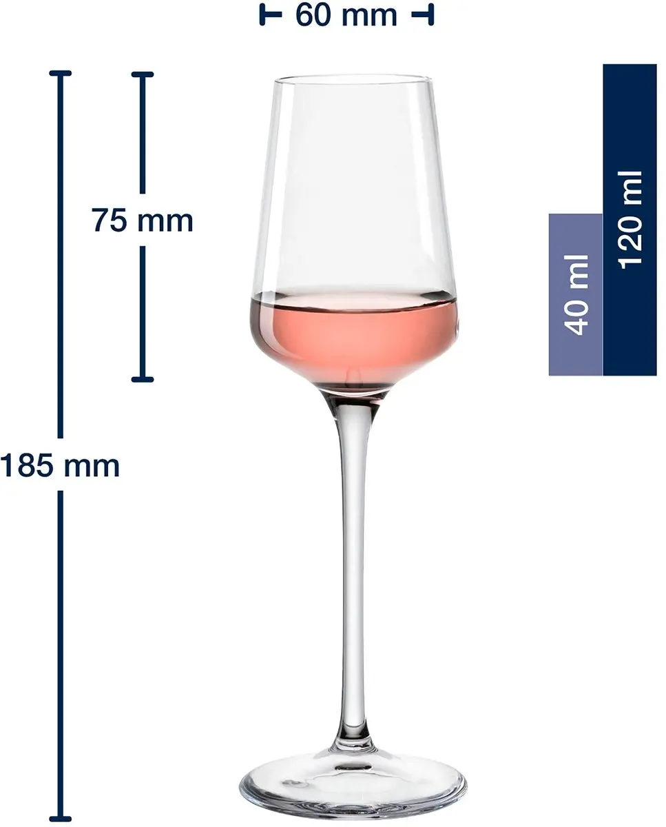 Leonardo Puccini Grappaglas - 120ml - 6 Stuks