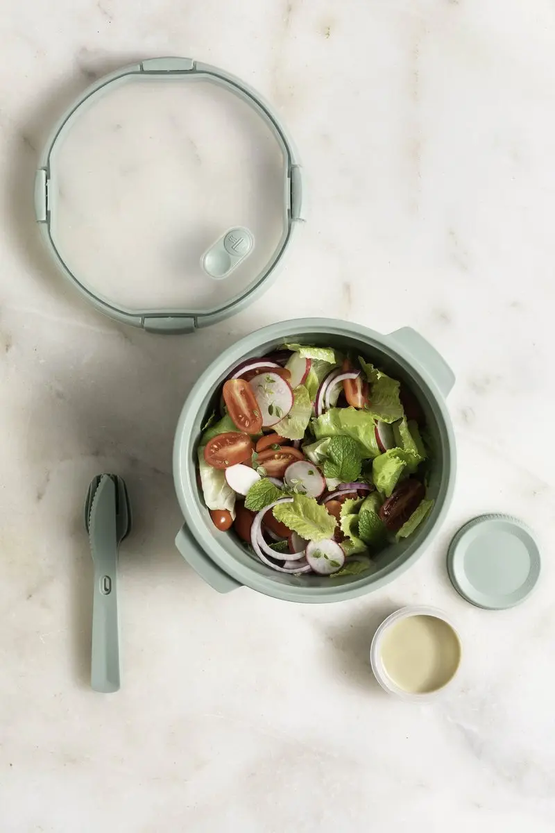Curver Smart To Go Eco Lunchset 1,6L - 20-delig - Eco Groen