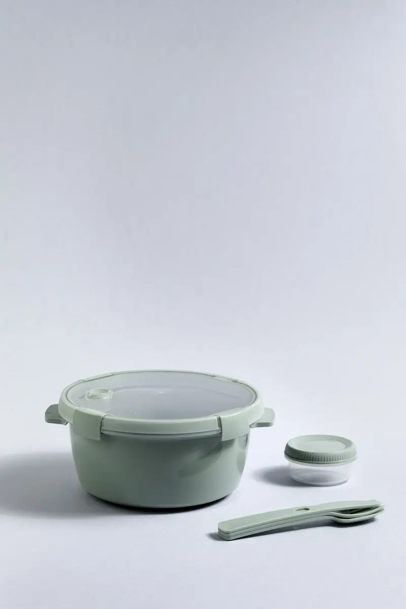Curver Smart To Go Eco Lunchset 1,6L - 20-delig - Eco Groen