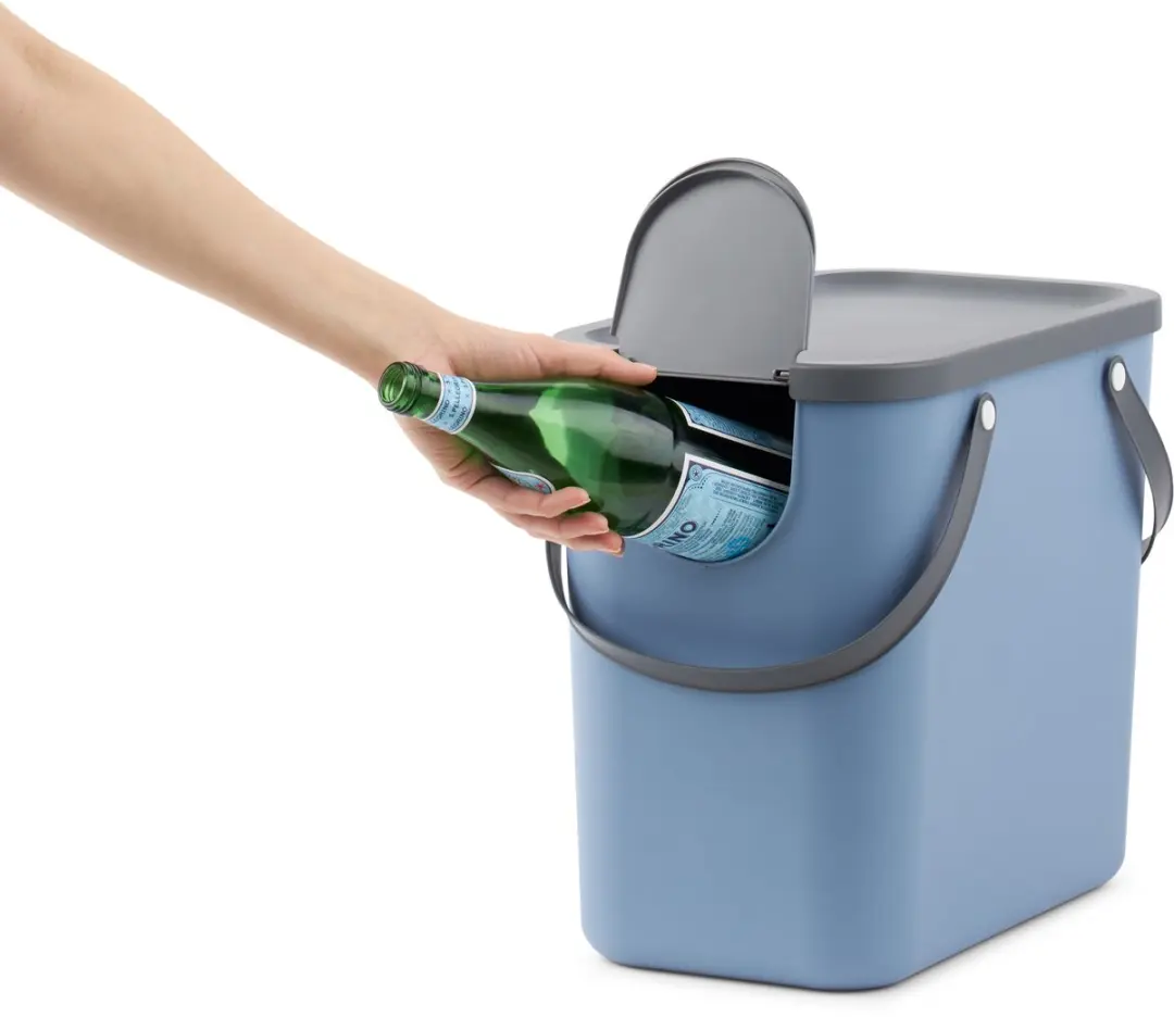 Rotho Albula Afvalscheider 25L - Blauw