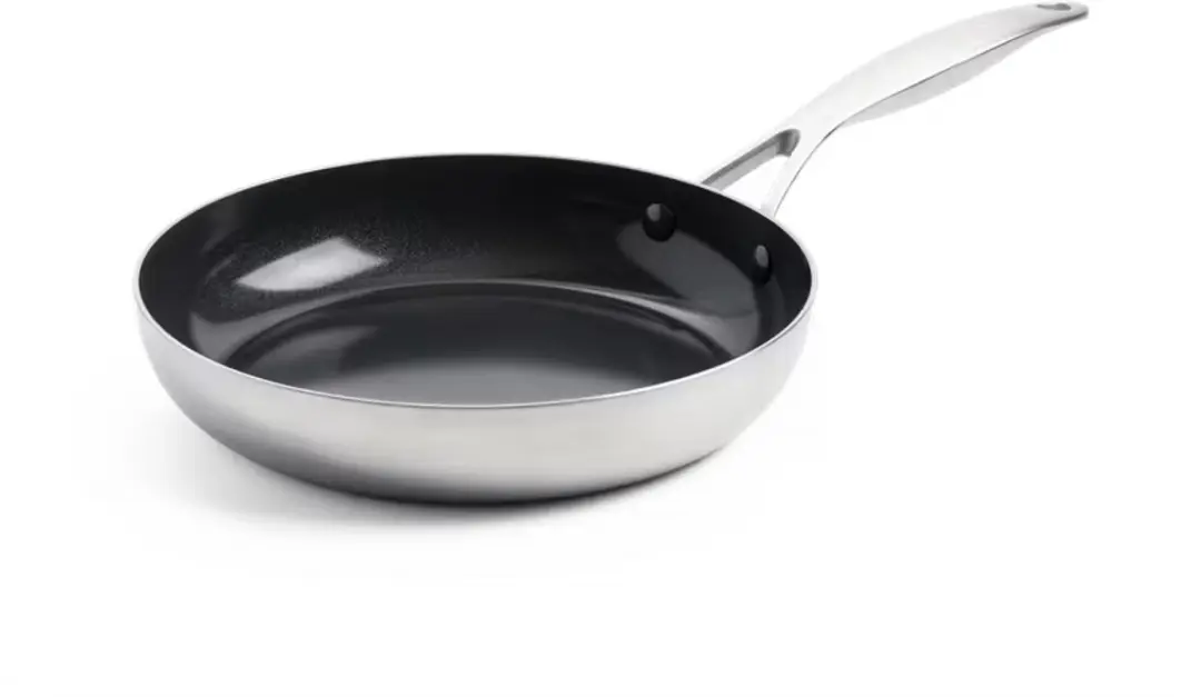 GreenPan Geneva Collection Koekenpannenset 24 & 28cm - Zilver - afbeelding 6 van 6