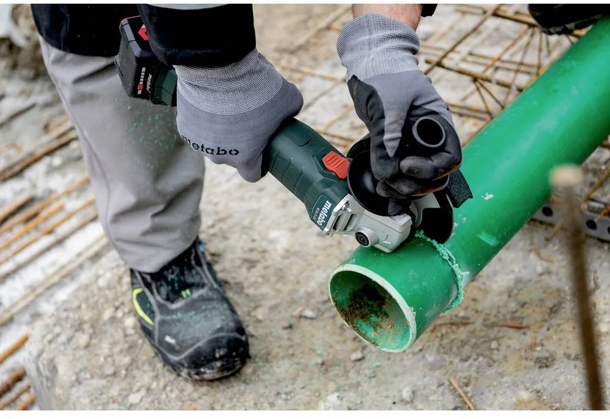 Metabo W 18 L 9-125 Haakse Accuslijper 125mm - Metaal