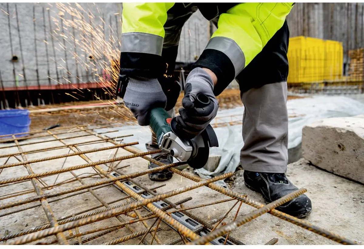Metabo W 18 L 9-125 Haakse Accuslijper 125mm - Metaal
