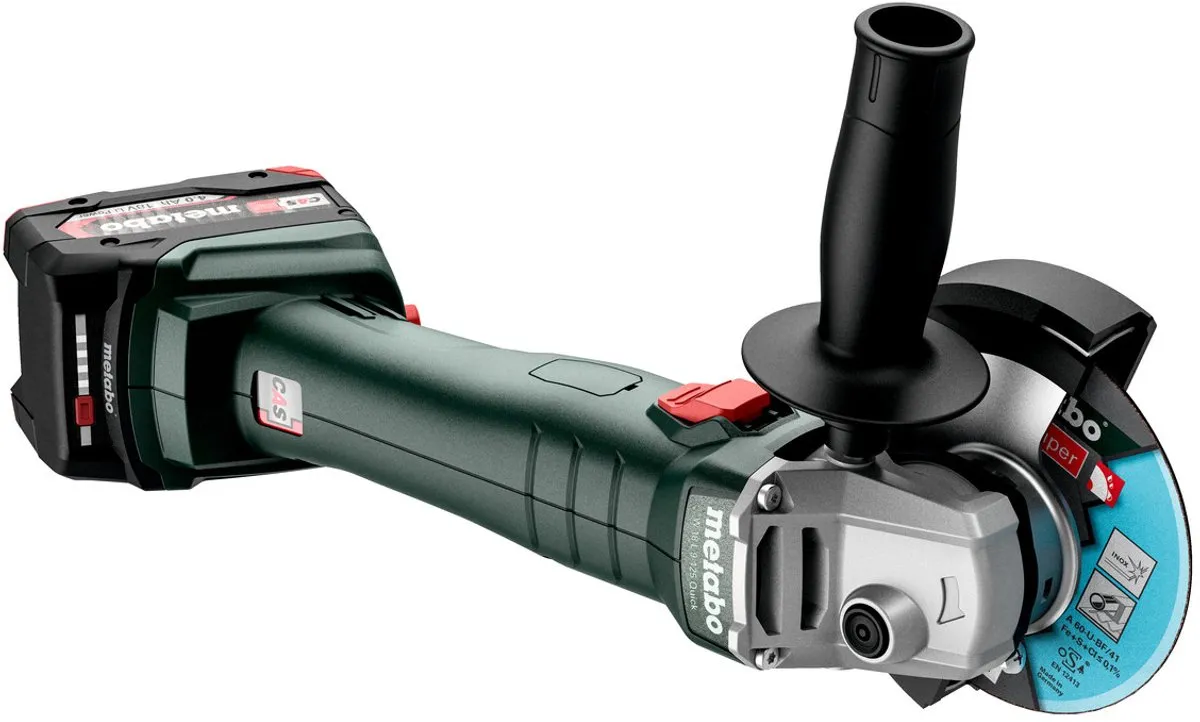 Metabo W 18 L 9-125 Haakse Accuslijper 125mm - Metaal