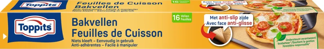 Toppits Bakvellen 16 Stuks