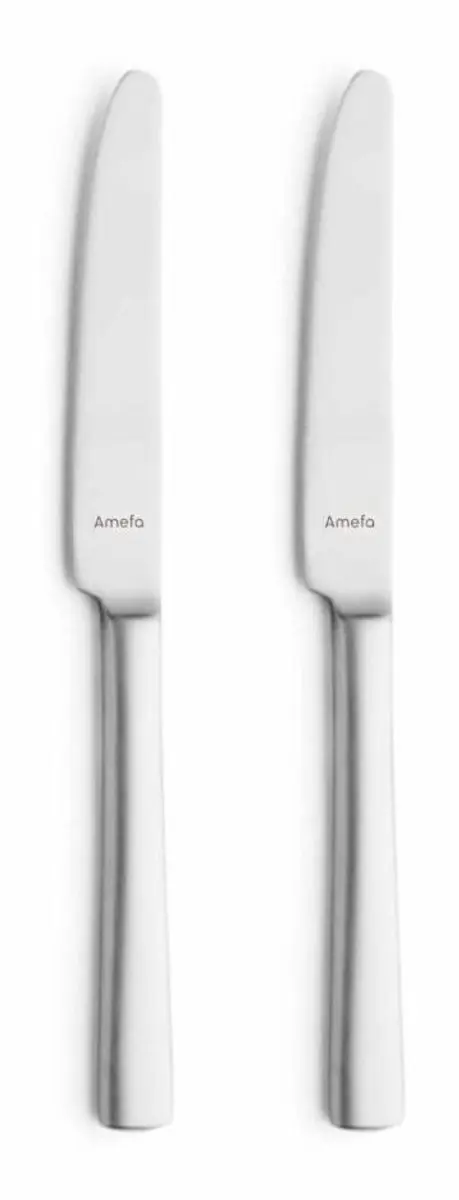 Amefa Ventura Dessertmessen 2-delig - Zilver