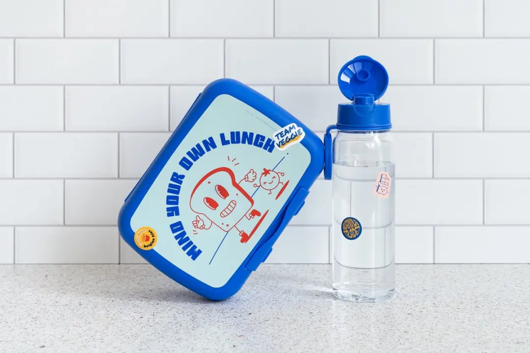 Amuse Your Own Lunch Brooddoos - Blauw - 210x156x71mm