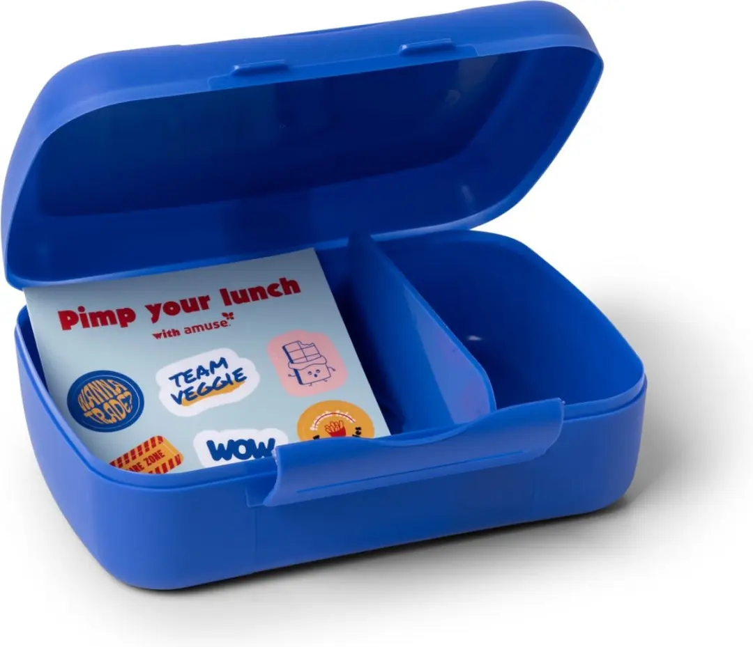 Amuse Your Own Lunch Brooddoos - Blauw - 210x156x71mm