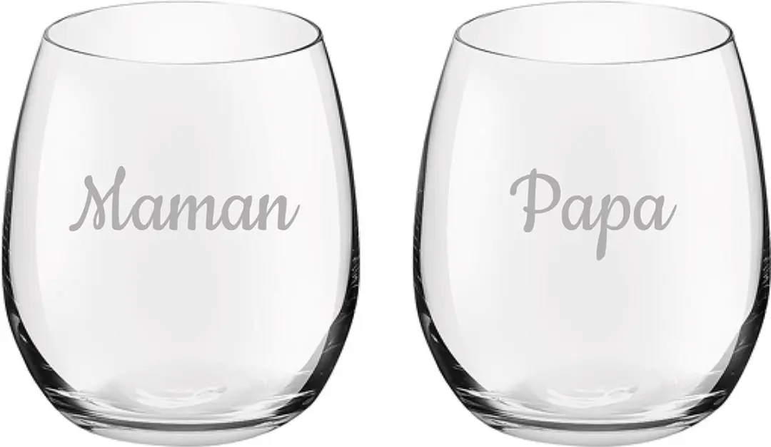 Royal Leerdam Drinkglas Maman & Papa 39cl