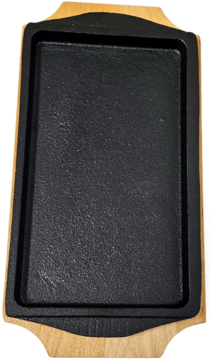 Michelangelo Parilla Serveerpan 23x12cm - Zwart
