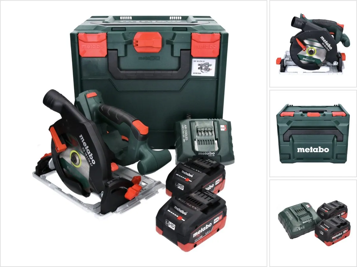 Metabo KS 18 LTX 57 Accu-handcirkelzaag 165mm