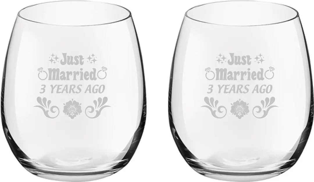 Royal Leerdam Just Married Drinkglazen 39cl