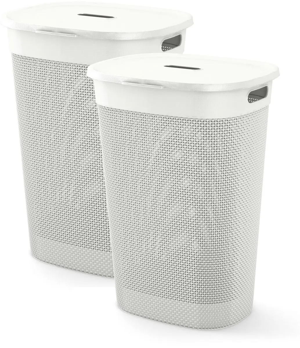 Curver Filo Wasmand met deksel 110L