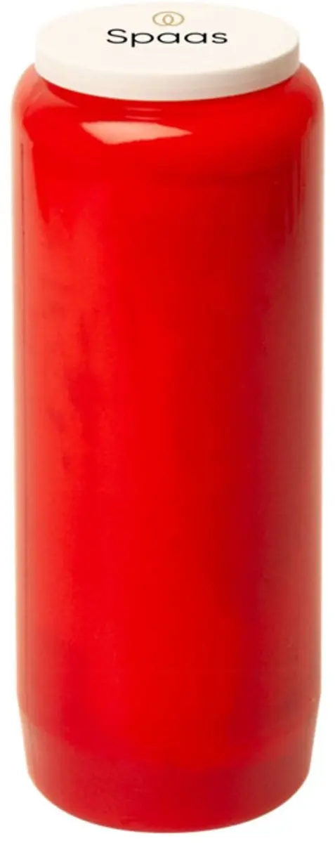 Spaas Noveenkaars 9 Dagen - 4x2 Stuks - Rood