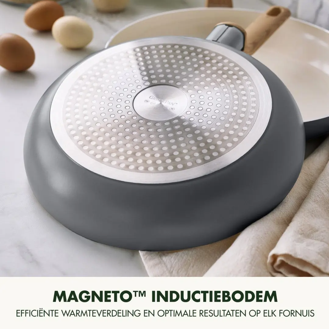 GreenPan Essence CC010212-001 Pannenset - 5 Pannen 18/20/24/26cm - Grijs
