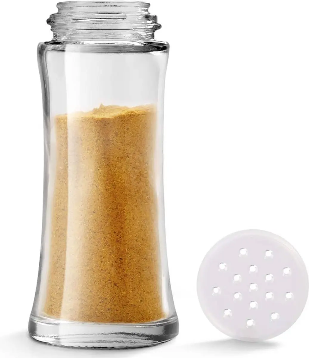 Metaltex Tomado Kruidenrek Organizer 8-Spice - Transparant/Zwart
