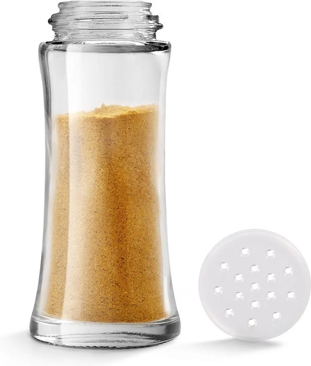 Metaltex Tomado Kruidenrek Organizer 8-Spice - Transparant/Zwart