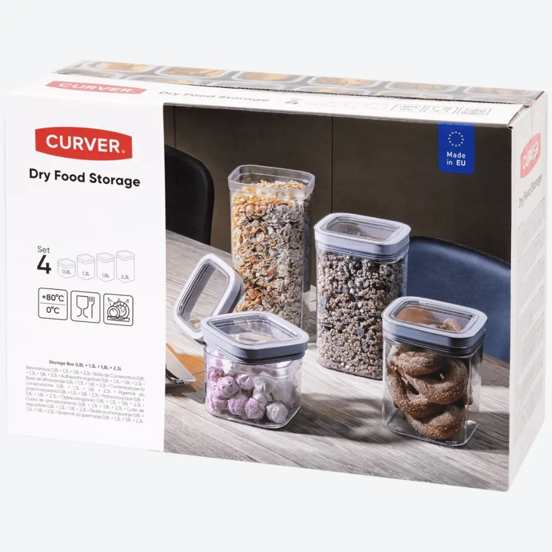 Curver Voorraadpot 4-delig