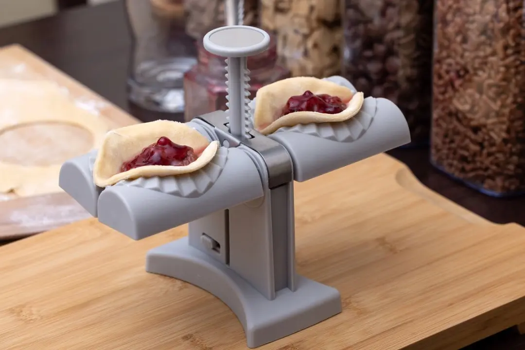 BK Dubbele Pierogimachine - RVS - 8.5cm - Grijs