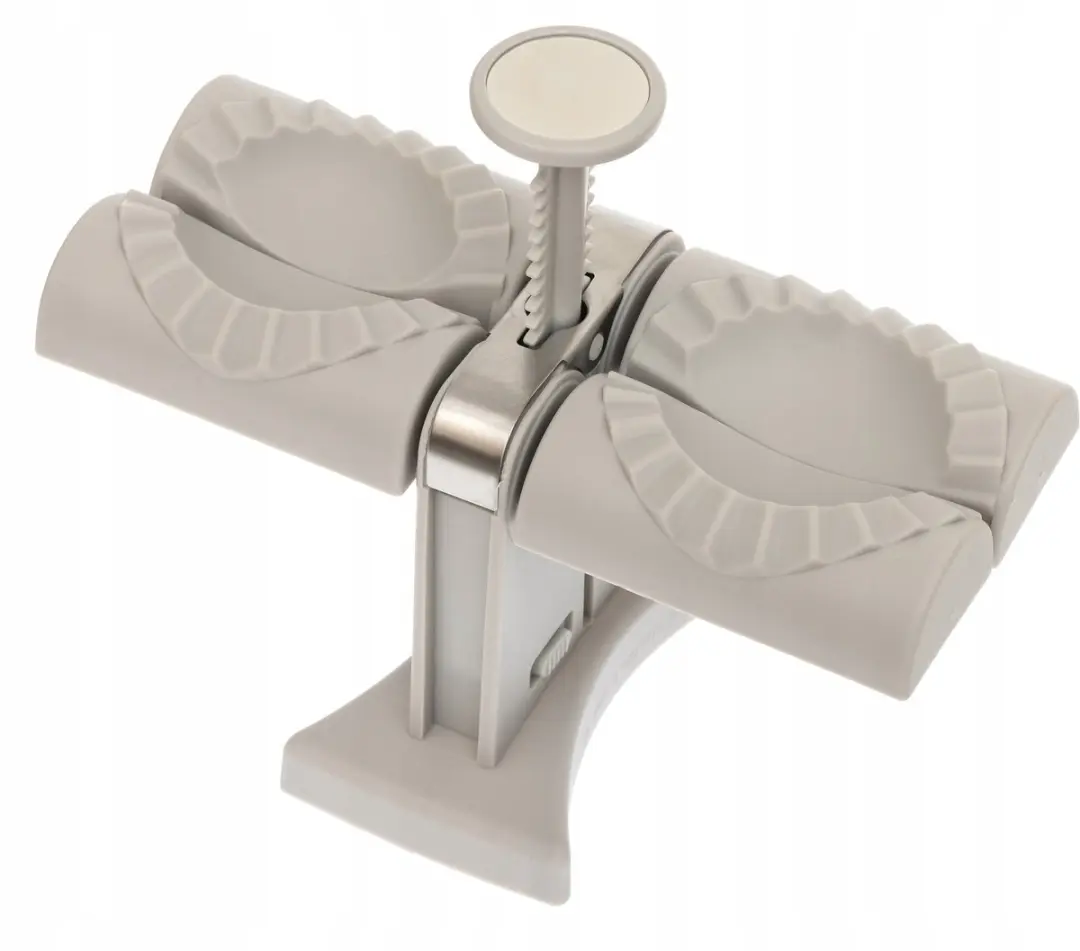 BK Dubbele Pierogimachine - RVS - 8.5cm - Grijs