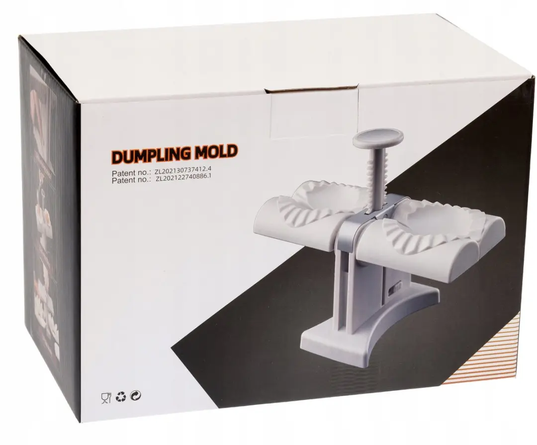 BK Dubbele Pierogimachine - RVS - 8.5cm - Grijs - afbeelding 6 van 6
