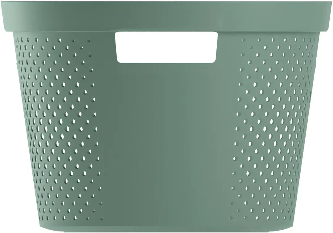 Curver Infinity Recycled Dots Wasmand 40L - Groen - afbeelding 6 van 6