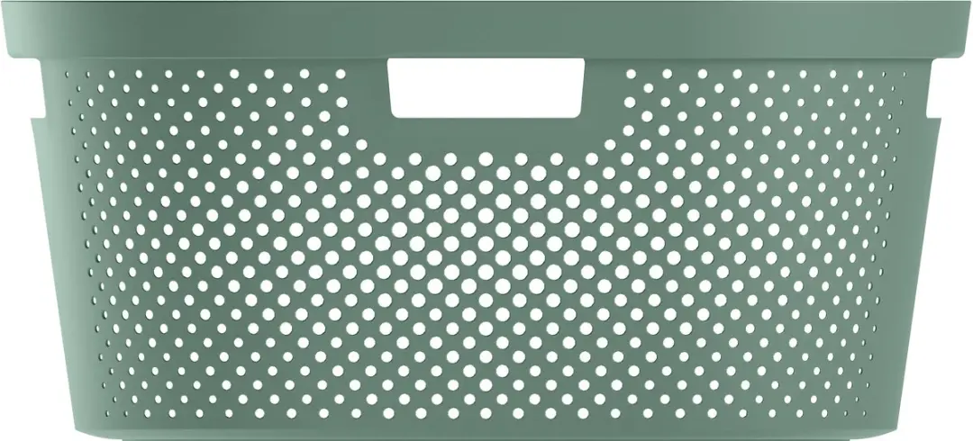 Curver Infinity Recycled Dots Wasmand 40L - Groen