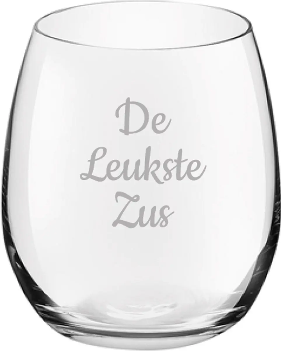 Royal Leerdam Drinkglas De Leukste Zus 39cl