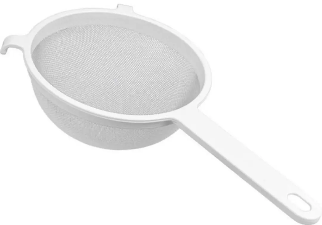 Metaltex Zeef Nylon 18cm Wit