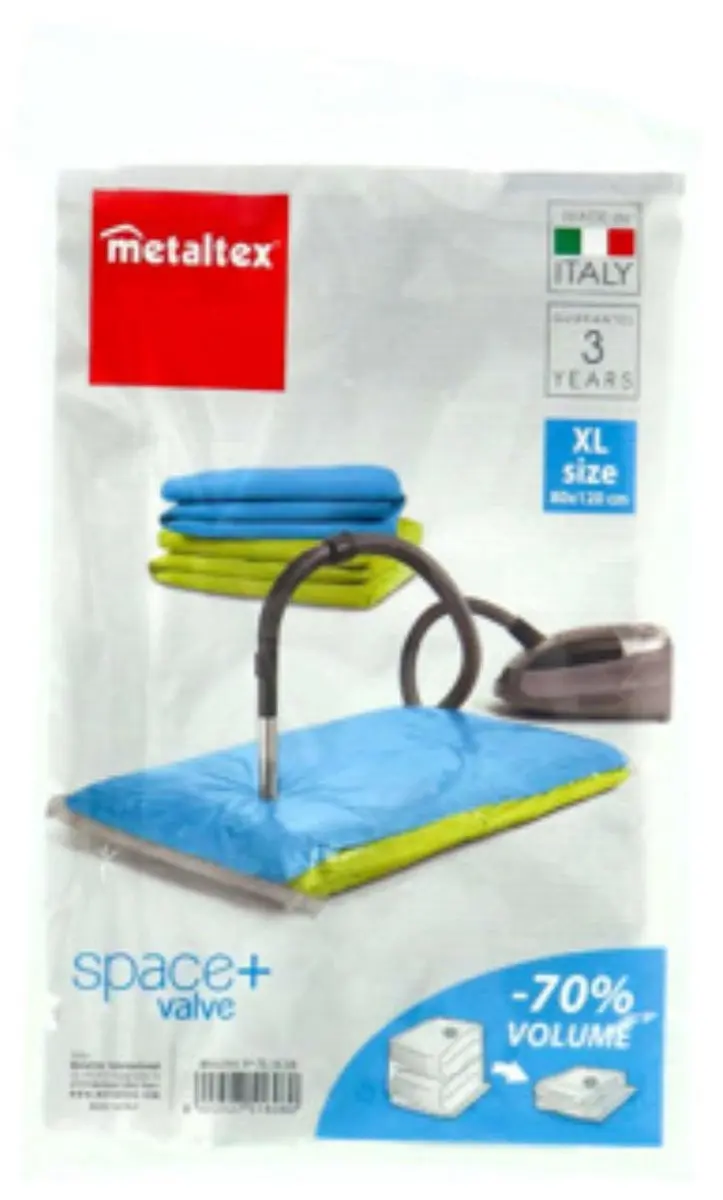 Metaltex Vacuümzak XL 80x120cm - Blauw - MPN 8002527516080
