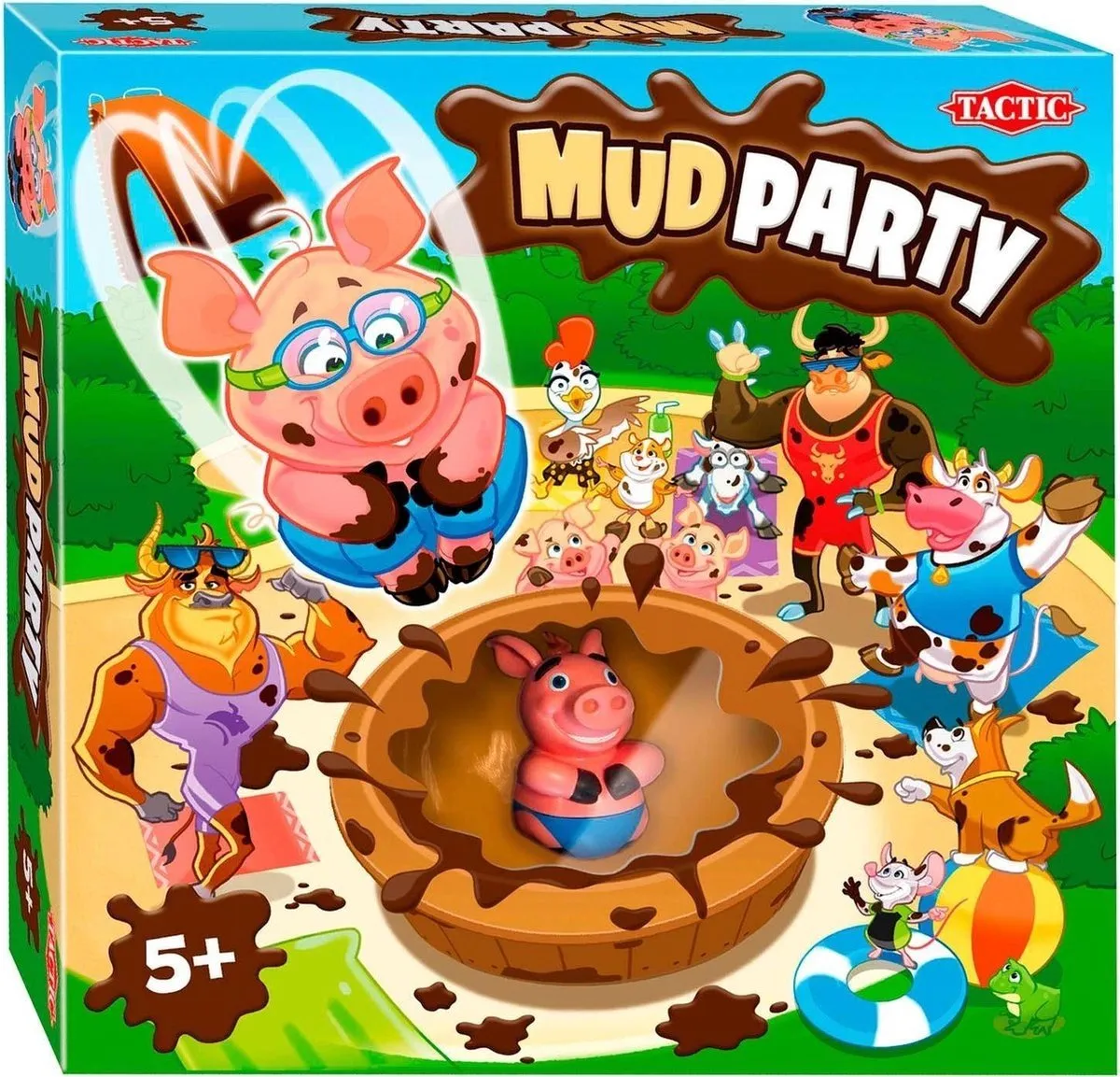 Tactic Mud Party - 2-4 Spelers
