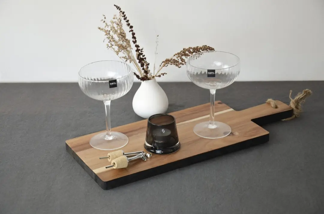 Gusta Serveerplank - 48x19cm - Zwart
