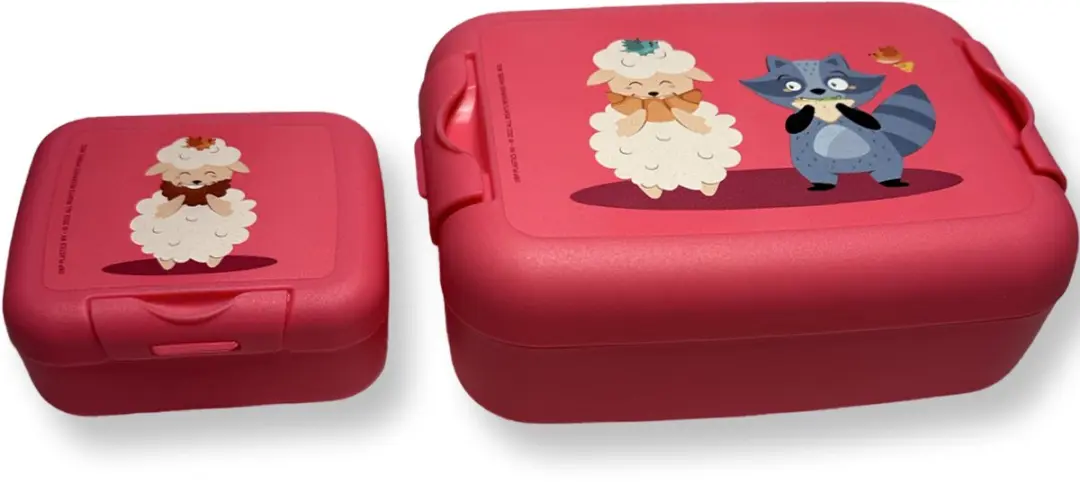 Amuse Brooddoos Medium Roze