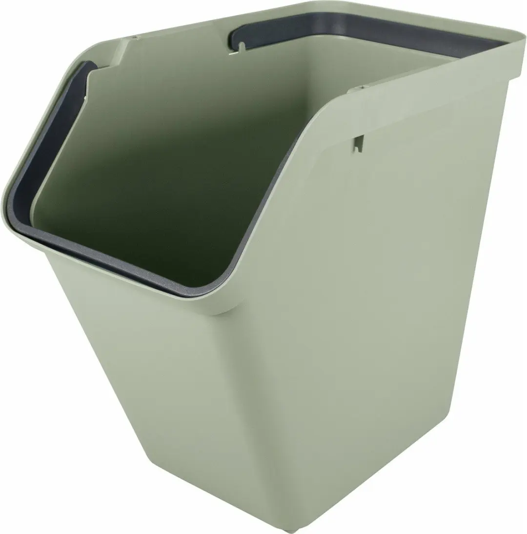 Sunware Sigma Home Sorteerbak 40L - 4 Stuks - Lichtgroen