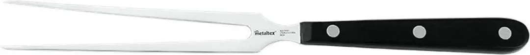 Metaltex Professional Vork 28.5cm - RVS - Zwart