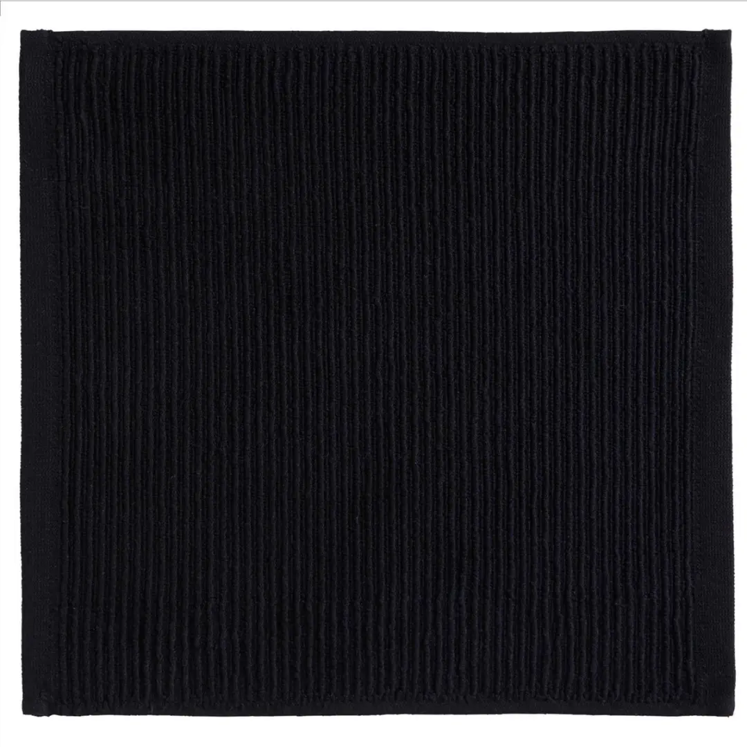 DDDDD Basic Vaatdoek 4 Stuks - 30x30cm - Zwart