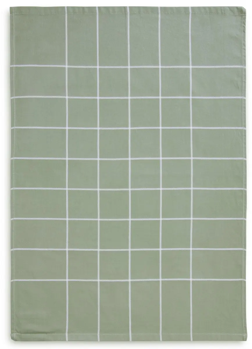 BYRKLUND Keuken- en Theedoeken Do Dishes & Dry Hands Jade - 8-delig - 100% Katoen