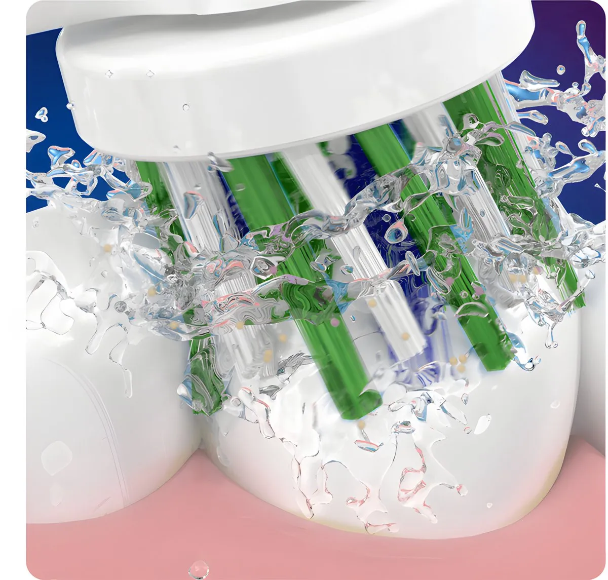 Oral-B Cross Action Clean Opzetborstels - 8 Stuks