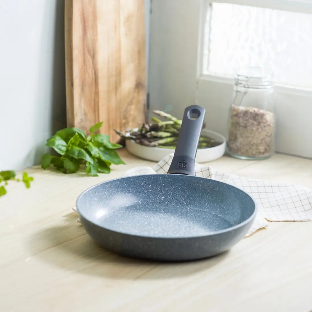BK Blue Label Granite Koekenpan 20cm - PFAS-vrij - Inductie - Blauw